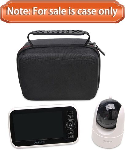 L LTGEM Baby Monitor Travel Hard Case for Infant Optics DXR-8 PRO/HelloBaby/VTech/ANMEATE/eufy Security Baby Monitor - Travel Protective Carrying Storage Bag in Saudi Arabia