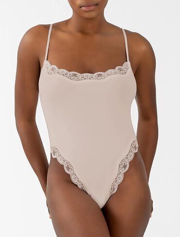 Women Sexy Lace Square Neck Bodysuit Sleeveless Tummy Control Leotard Bodysuit Going Out Tank Tops Basic Cami Shirts in Saudi Arabia