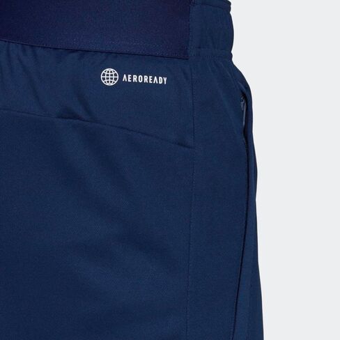 شورت تدريب رجالي من adidas بشعار Essentials، أزرق داكن/أبيض، 4X-Large in Saudi Arabia
