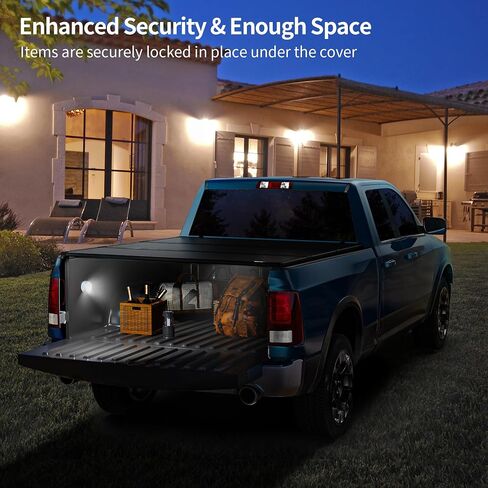OEDRO Soft Tri-Fold Truck Bed Tonneau Cover Fit for 2017-2025 Honda Ridgeline 5 Feet Bed in Saudi Arabia