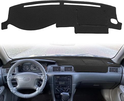 Yiz Dash Cover Mat مخصص ل Toyota Camry Dashboard Cover Cover Cover Carpet J236 (Darkgray) in Kuwait