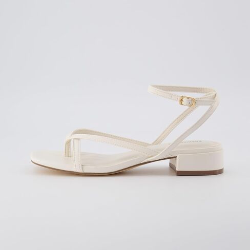 CUSHIONAIRE Women's Novella low block heel sandal +Memory Foam and Wide Widths Available in Kuwait
