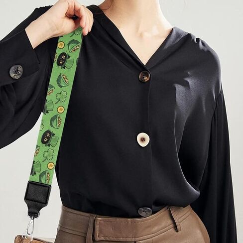 Jeiento Wide Purse Strap Wide Shoulder Strap Adjustable Replacement Belt Soft Guitar Shoulder Straps for Women Girls Gifts in Saudi Arabia