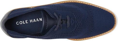 Cole Haan Original Grand Platform Stitchlite Oxford Black Knit/Ivory 7 B (M) in Saudi Arabia