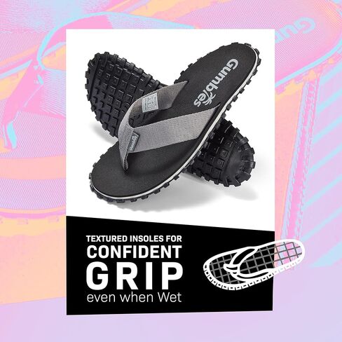 Gumbies Duckbill Unisex Waterproof Flip Flops with Supersoft Fabric Toe Post and Durable Recycled Rubber Sole - Comfort Guaranteed in Kuwait