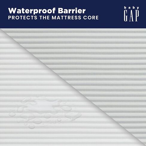Gap babyGap TrueSleep Crib and Toddler Mattress - Waterproof - GREENGUARD Gold Certified – Temperature Regulating – Moisture Wicking in Saudi Arabia