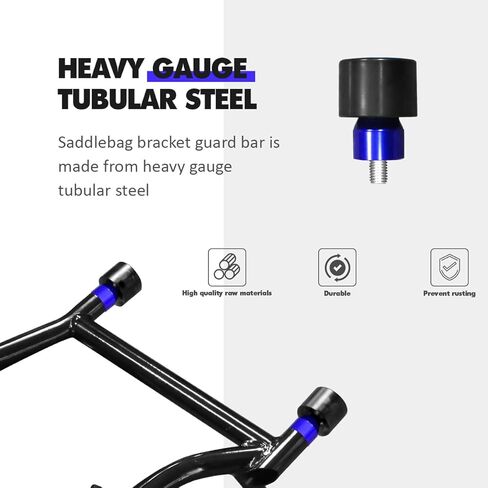 مجموعة دعم حارس السرج الخلفية طقم الدعم المتوافق مع Harley Davidson Touring Street Glide Road Road King Electra Glide Ultra Limited CVO 2009-2025 in Kuwait