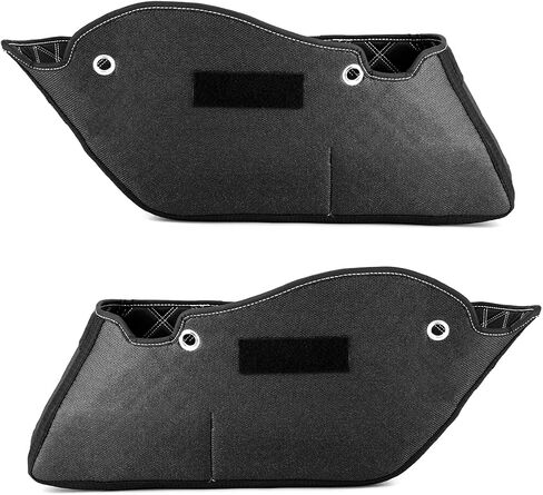 WeiSen Saddlebag Liners Non-Stretched Saddlebag Organizer Inserts Compatible with Harley Touring Road King Road Glide Street Glide Electra Glide 2014-2023 Factory Saddlebag, Red Square in Saudi Arabia