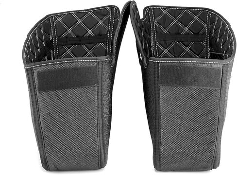 WeiSen Saddlebag Liners Non-Stretched Saddlebag Organizer Inserts Compatible with Harley Touring Road King Road Glide Street Glide Electra Glide 2014-2023 Factory Saddlebag, Red Square in Saudi Arabia