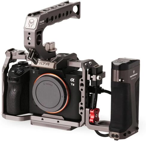 Tiltaing a7/a9 Series Kit B - Tilta Gray - متوافق مع كاميرات Sony a7 وa7 II وa7 III وa7S وa7S II وa7R وa7R II وa7R III وa9. in Saudi Arabia
