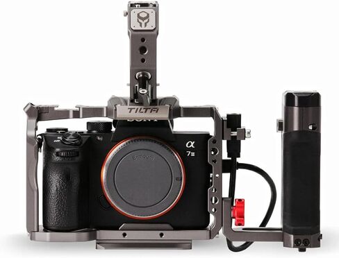 Tiltaing a7/a9 Series Kit B - Tilta Gray - متوافق مع كاميرات Sony a7 وa7 II وa7 III وa7S وa7S II وa7R وa7R II وa7R III وa9. in Saudi Arabia