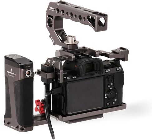 Tiltaing a7/a9 Series Kit B - Tilta Gray - متوافق مع كاميرات Sony a7 وa7 II وa7 III وa7S وa7S II وa7R وa7R II وa7R III وa9. in Saudi Arabia