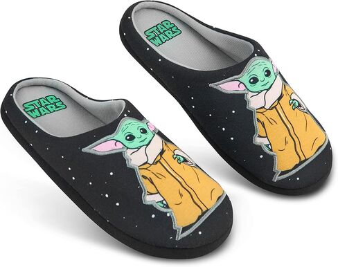Slippers للرجال ديزني - بيبي يودا الداخلي أحذية لا تنزلق - هدايا له in Saudi Arabia