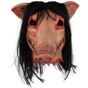 Scary Pig Mask - Realistic Horror Animal Mask for Halloween