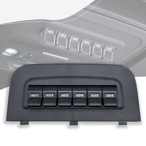 Availiable Auxiliary Upfitter Switches Work with The Super Duty 2021-2024 F150, F250, F350, F450 and F550 and The Bronco 2021-2024 Models