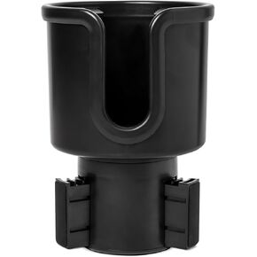 Simple Modern Cup Holder Adapter | Expandable Base, Adjustable Size, Fits Large Mugs, Bottles, Cups up to 3.6" | Cupholder for Semi Truck, Car, RV, Boat, Vehicle | Roadster Collection | Midnight Black