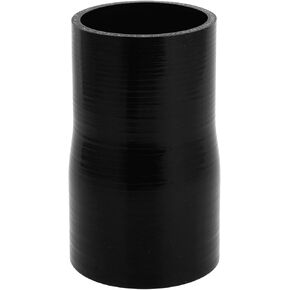 X AutoHaux 1 PCs مستقيم من خرطوم السيليكون 63 مم/2.48 "-70 مم/2.76" معرف 127 مم/5 "طول 0 ° خرطوم خرطوم سائل تبريد 3 ملم من أنبوب الهواء/توربو/توربو/أنبوب أنابيب أسود