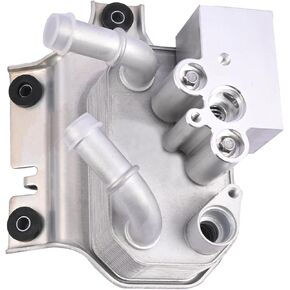 Automatic Transmission Fluid Oil Cooler Assembly FL3Z-7A095-B Compatible with Ford F-150 2015 2016 2017 2018 2019 Trans Oil Cooler-Trans Cooler Replace FL3Z7A095B