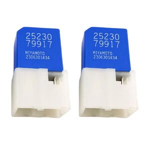 2PCS 4 Pin Relay Compatible with Nissan Titan Versa Xterra Infiniti 2004-2015. Fit for Nissan Pathfinder 2013-2020,Replace for 2523079917