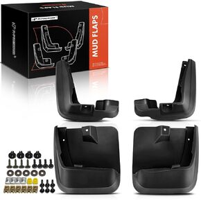 A-Premium 4PCS Mud Dlaps Splash Guards Mudguards مع مجموعات الأجهزة المتوافقة مع Subaru XV Crosstrek ، Crosstrek ، 2013 2014 2015 2015 2017 ، Sport Utility ، Front & Grain (Driver and Prastenger)