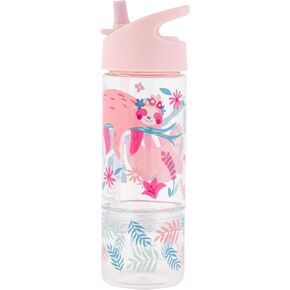 Stephen Joseph, Kids Sip and Snack Water Bottle, 12 oz Tritan BPA Free, Drink and Snack Water Bottle for Girls & Boys, Back to School Water Bottle, Pink Dino in Saudi Arabia