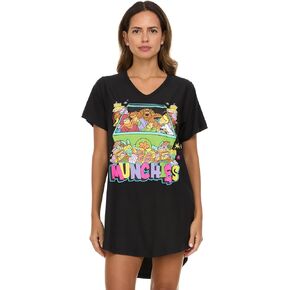 Scooby-Doo Women's Dorm Shirt, Soft Comfortable Pajama Sleep Dress/Night Gown/Night Shirt