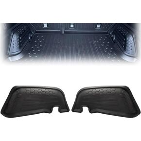 Cargo Side Protectors (2-Piece Set) - Exact Fit for Subaru Outback 2020 2021 2022 2023 2024 2025 Models - Heavy Duty Rubber Trunk Liner Replacement for OEM J501SAN260 - Interior Car Accessories