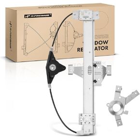 A-Premium Electric Power Window Regulator Without Motor Compatible with Ford Explorer 1991 1992 1993 1994, Rear Right Passenger Side