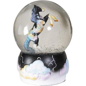 Pacific Giftware The Painted Plainted Fury Water Globe ، ارتفاع 5.31 بوصة ، والراتنج والزجاج ، ديكور المنزل