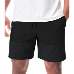 Suwangi Men’s Athletic Gym Shorts Workout Casual Running Shorts for Men Lightweight Quick-Dry Sweat Short with Zipper Pocket