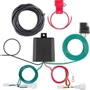 CURT 56482 Vehicle-Side Custom 4-Pin Trailer Wiring Harness, Fits Select Mitsubishi Outlander Sport, Black
