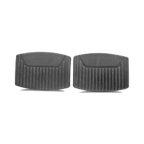 Clutch Pedal Cover, Brake Pedal Pad Compatible with Ford 1992-2003 Bronco F150, 1992-1998 F250 F350 (for Manual Transmission Only)