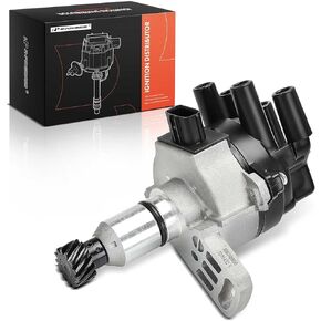 A-Premium Ignition Distributor with Cap and Rotor Compatible with Ford Probe 1994-1995 & Mazda MX-6 MX6 626 1995, 2.0L