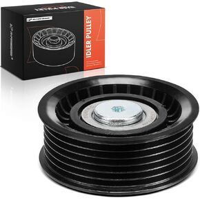 A-Premium Belt Idler Pulley Compatible with Land Rover Range Rover 2013-2017, Range Rover Sport 2014-2017, Discovery 2017, 3.0L 5.0L