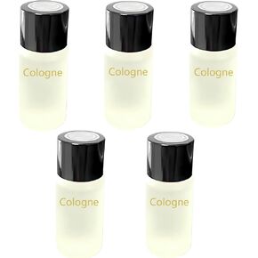 تعويضات الهواء المعطر - مجموعة من 5 (10 مل لكل منهما) ، ملاءمة عالمية للهواء المنعطفات في السيارات الذكية ، رائحة منعشة ورائحة ممتعة (جليد أسود)