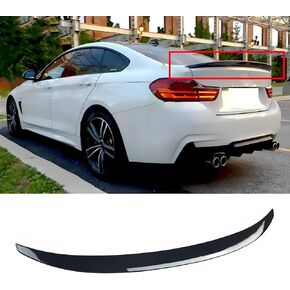 Gloss Black Rear Trunk Lip Spoiler Wing Fit for Compatible with BMW 4 Series F36 Gran Coupe 420i 430i 440i 2015-2020 Accessories