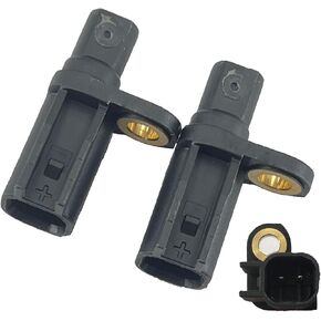 2PCS ABS Wheel Speed Sensor Rear Left & Right Compatible with Escape C-Max S40 S60 S80 BP4K-43-711A