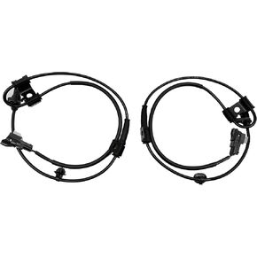 Set of 2 Front (Left+Right) ABS Wheel Speed Sensors, Fit for 2011-2014 Hyundai Sonata(without sport susp.), Replaces OEM 59810-3S300, 59830-3S300, 10186