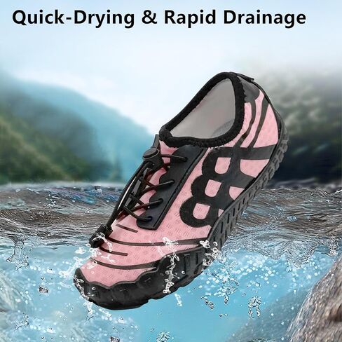 Barefoot Shoes for Women & Men - Minimalist Hiking/Trail Running Footwear with Wide Toe Box | Zero Drop Lightweight Breathable Quick-Dry Outdoor Sneakers (Size 3.5-11) in Saudi Arabia
