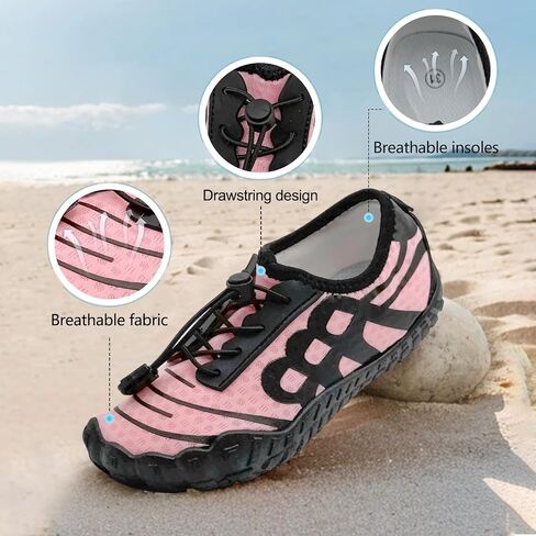 Barefoot Shoes for Women & Men - Minimalist Hiking/Trail Running Footwear with Wide Toe Box | Zero Drop Lightweight Breathable Quick-Dry Outdoor Sneakers (Size 3.5-11) in Saudi Arabia