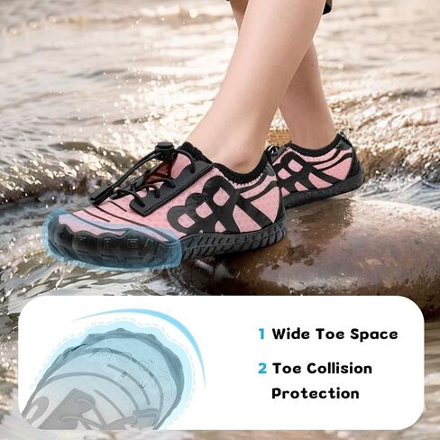 Barefoot Shoes for Women & Men - Minimalist Hiking/Trail Running Footwear with Wide Toe Box | Zero Drop Lightweight Breathable Quick-Dry Outdoor Sneakers (Size 3.5-11) in Saudi Arabia