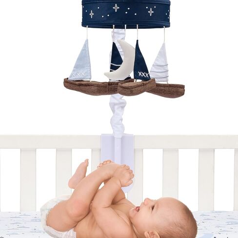 Lambs & Ivy Baby Farm Animals Musical Baby Crib Mobile Soother Toy in Saudi Arabia