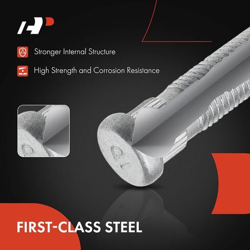 A-premium 4pcs عجلات الأزرار M12x1.50 و 33 مم مسننة طويلة متوافقة مع شيفروليه aveo aveo5 bear Spark Pontiac G3 Wave5 in Kuwait