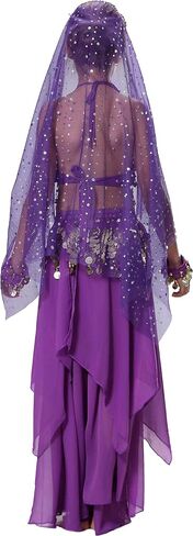 Breevo Girl's Dance Costumes Party Dress Halloween Costumes Pink 4T-16 in Saudi Arabia