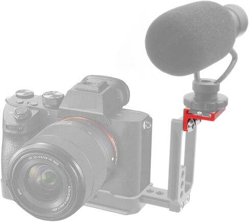 FEICHAO 2Pack Universal Cold Shoe Mount Quick Release Plate Photography Accessories SLR Mirrorless Camera Hot Shoe Base (Black) in Saudi Arabia