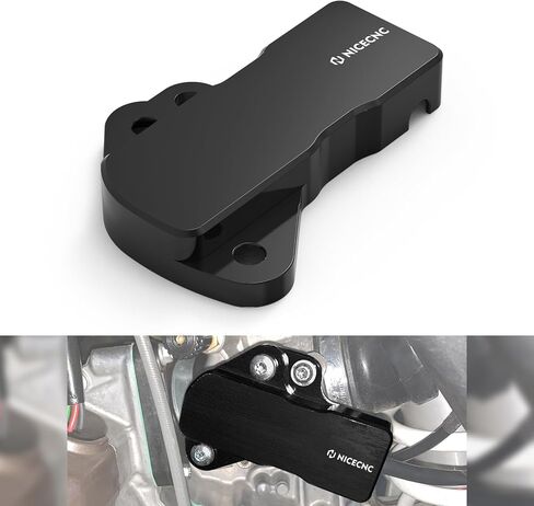 Black Motorcycle TPS Sensor Guard Protector Compatible with Husqvarna TE250i TE300i 2018-2023 TX300i TE150i 2020-2022 Compatible with GasGas EC250 EC300 EX300 EX250 2021-2023 See Fitment in Saudi Arabia