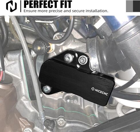 Black Motorcycle TPS Sensor Guard Protector Compatible with Husqvarna TE250i TE300i 2018-2023 TX300i TE150i 2020-2022 Compatible with GasGas EC250 EC300 EX300 EX250 2021-2023 See Fitment in Saudi Arabia