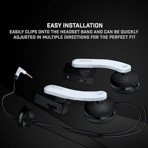بيونيك سماعات راس في ار قابلة للتثبيت من مانتيس: متوافقة مع بلاي ستيشن في ار، تصميم قابل للتعديل، تتصل مباشرة بجهاز PSVR، صوت هاي فاي، تصميم انيق، سهلة التركيب، سلكية in Kuwait