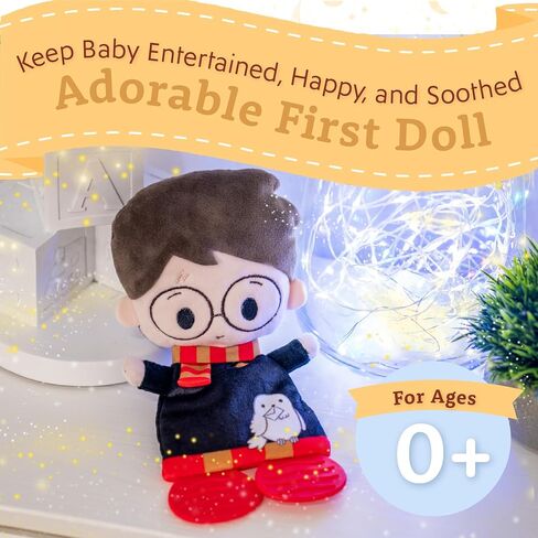 Kids Preferred Harry Potter Hermoine Teether Plush Toy Crinkle Cloth for Newborn Baby Boys and Girls, 10 inches in Saudi Arabia