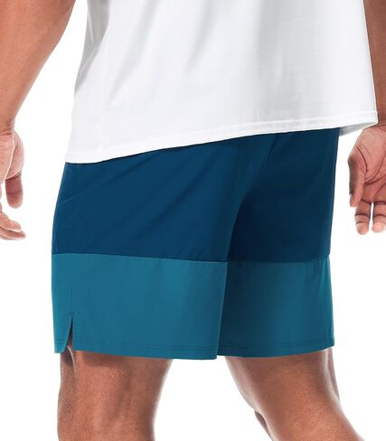 Suwangi Men’s Athletic Gym Shorts Workout Casual Running Shorts for Men Lightweight Quick-Dry Sweat Short with Zipper Pocket in Saudi Arabia